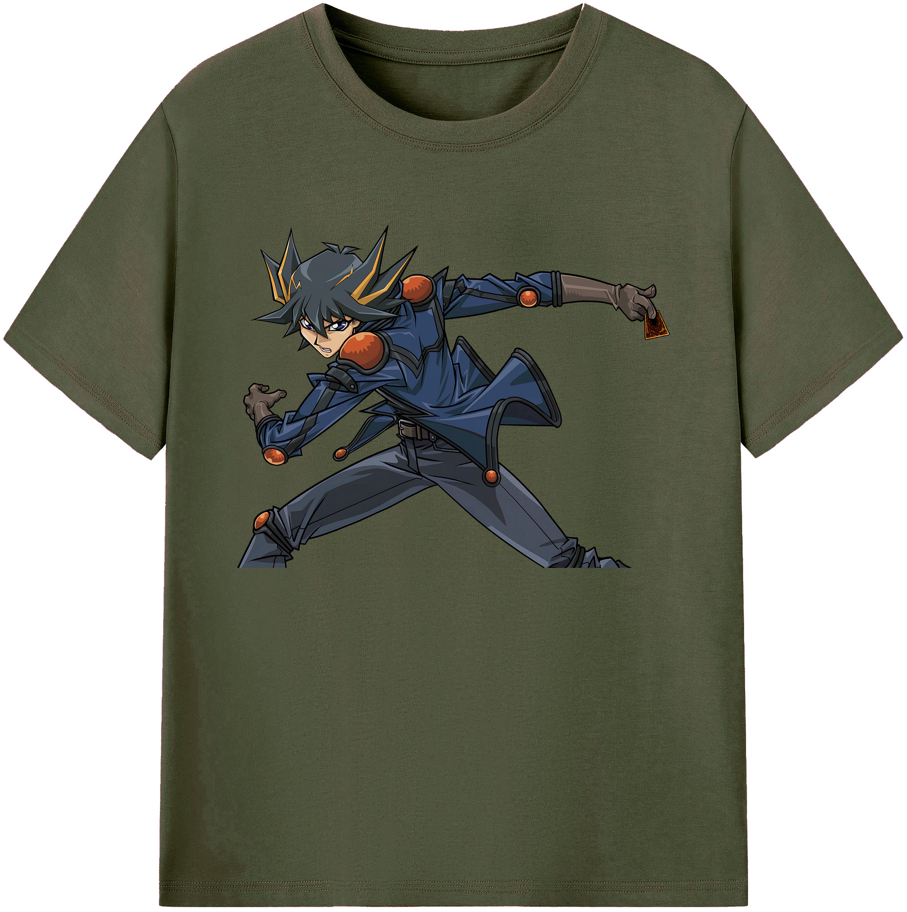 （画像用） 遊☆戯☆王 Yu-Gi-Oh! 綿100％ メンズ半袖Tシャツ｜肌触りやわらか＆通気性